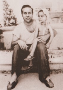 Гейдар Алиев с дочерью Севиль.