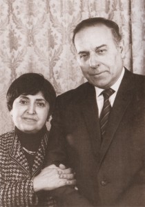 Зарифа и Гейдар Алиевы
