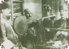 Хан Шушинский, Бахрам Мансуров и Талар Бакиханов