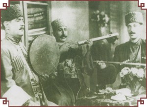 Хан Шушинский, Бахрам Мансуров и Талар Бакиханов