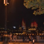 Фото ночного Баку